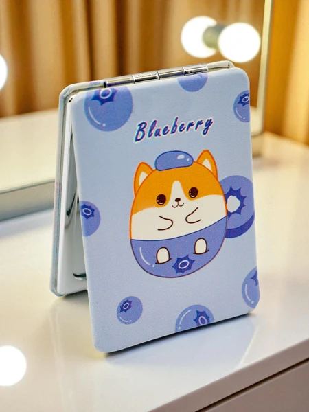 Royalfashion Moteriškas mini rankinės veidrodėlis