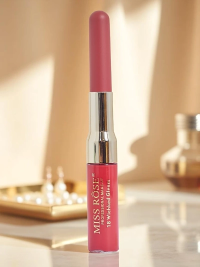 Skysti lūpų dažai ir lūpų kontūro pieštukas 2-in-1 Russian Red