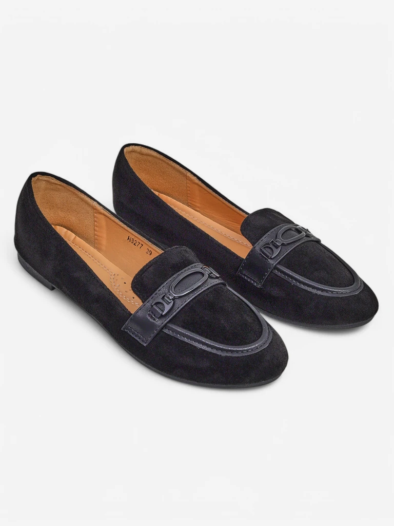 Мокасины Royalfashion из экозамши для женщин Zammei