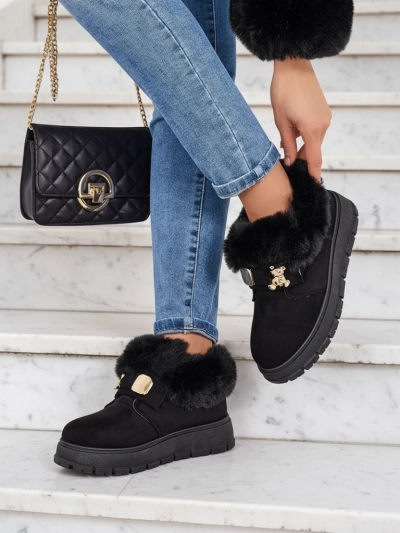 Royalfashion Женские короткие сапоги a'la snow boots Dobis