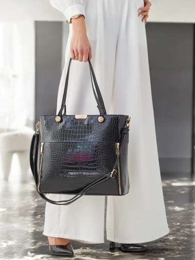 Royalfashion Гладкая женская сумка с тиснением