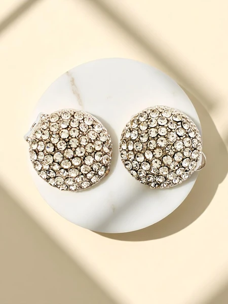 Royalfashion Клипсы для женщин с фианитами