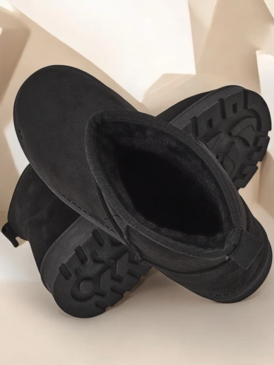 Royalfashion Короткие женские зимние сапоги а-ля Белла