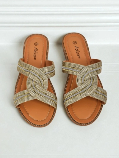 Royalfashion Babskie laczki plecione Woven Breeze