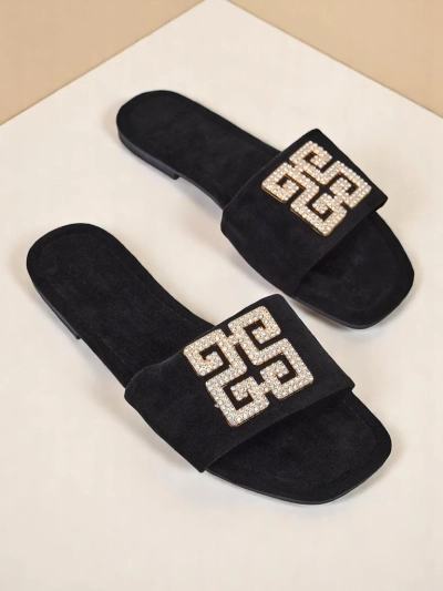 Royalfashion Женские тапочки на плоской подошве Zamila