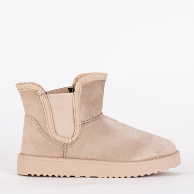 Smėlio spalvos moteriški sniego batai Gavi - Avalynė