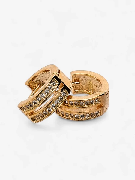 Royalfashion Женские серьги с фианитами