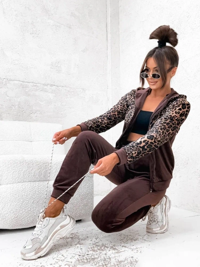 Женский хлопковый костюм Royalfashion в стиле велюр