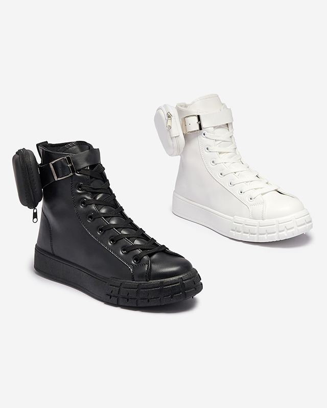 Черные женские спортивные туфли с чехлом Efiffe- Footwear