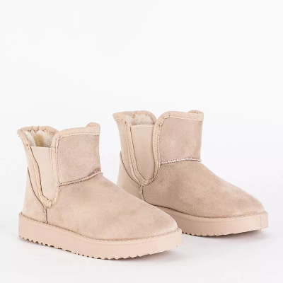 OUTLET Moteriški smėlio spalvos sniego batai Gavi - Avalynė