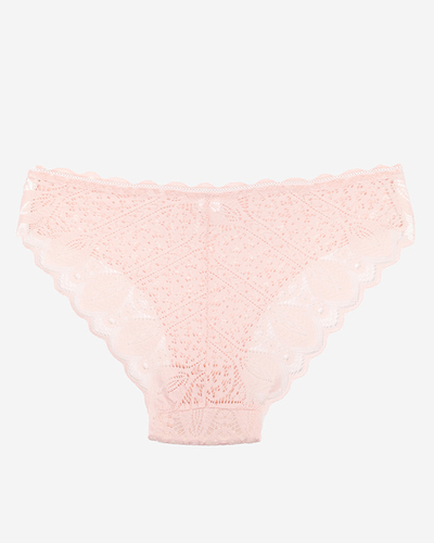 Pudros nėrinių kelnaitės moterims, trumpikės - Apatiniai