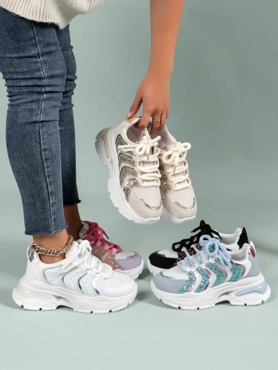 Royalfashion Женские Спортивные Кроссовки на Платформе Angello