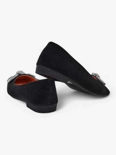 Royalfashion Женские балетки с бантом и блеском Ofenal