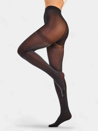 Женские леггинсы Royalfashion с блестками 20 DEN