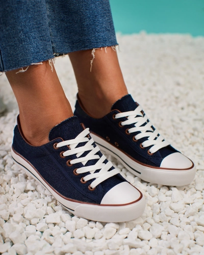 Royalfashion Navy Blue Women's Gumpy Sneakers