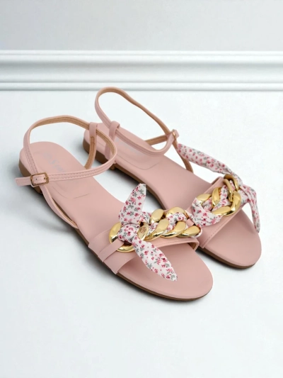 Royalfashion Женские сандалии на плоской подошве BareLuxe