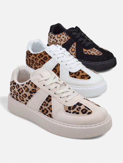 Royalfashion Женские спортивные кроссовки с леопардовым принтом Big Cat