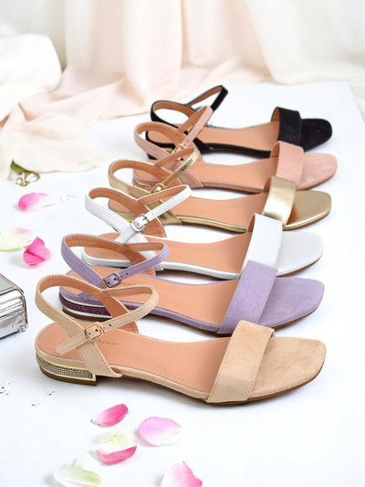 Женские сандалии Royalfashion с плоской подошвой Aronies