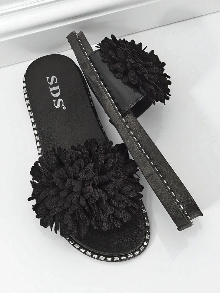 Royalfashion Женские шлепанцы на плоской подошве Flora Blide