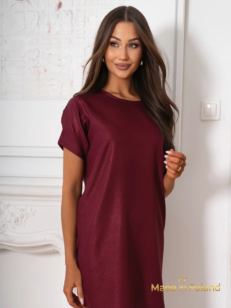 Paprasta moteriška trumpa suknelė „Lady Time“