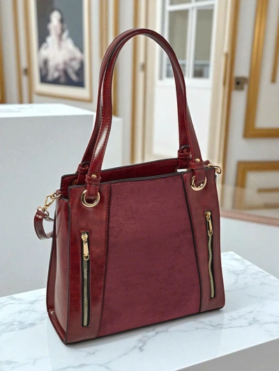 Moteriška pirkinių rankinė iš eko odos Silent Raven