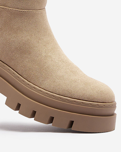 Moteriški suvarstomi platforminiai sniego batai kupranugaryje Neatesa - Avalynė