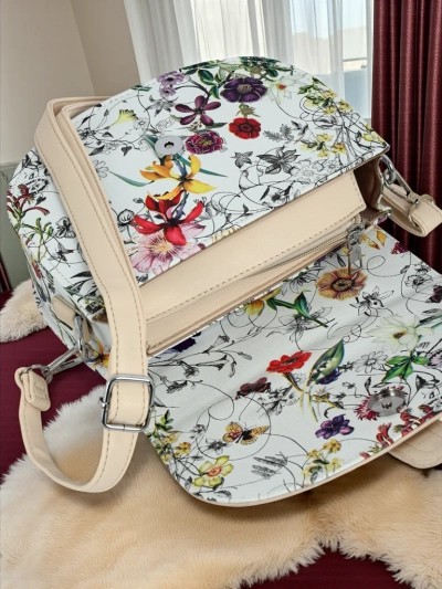 Royalfashion Маленькая женская сумочка из экокожи с цветочным принтом Ori Elle