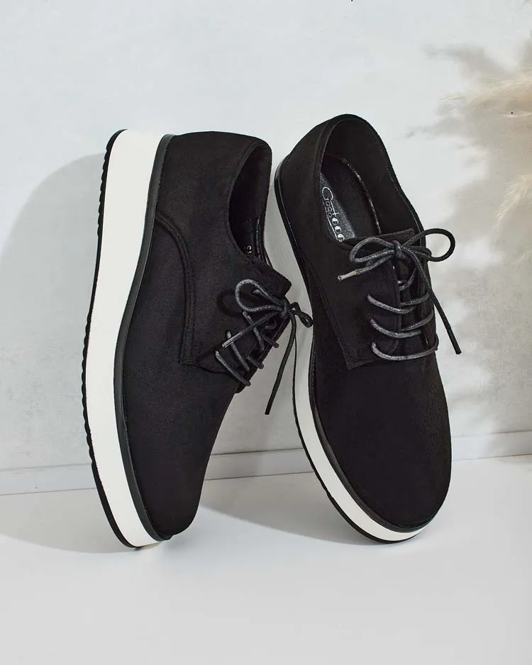 Royalfashion Женские полусапоги на шнуровке Gori