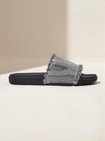 Royalfashion Женские шлепанцы на плоской подошве SparkleWalk