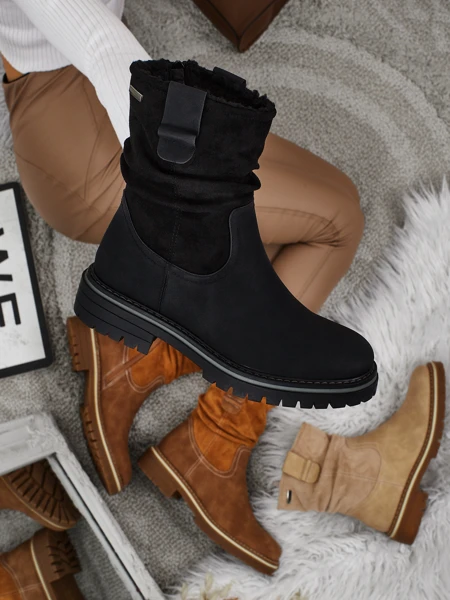 Aukštesni moteriški eko zomšiniai aulinukai Liora