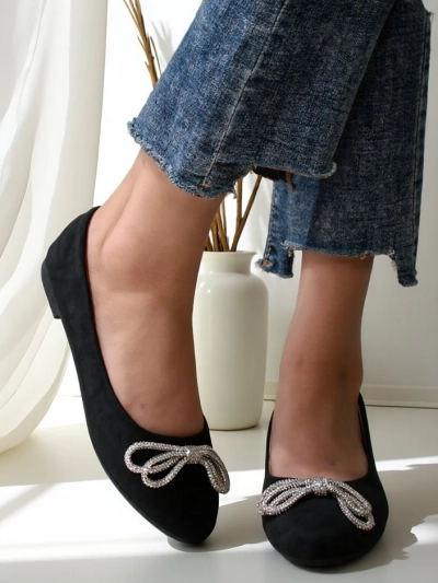 Royalfashion Moteriški balerinai su organze Ofelna