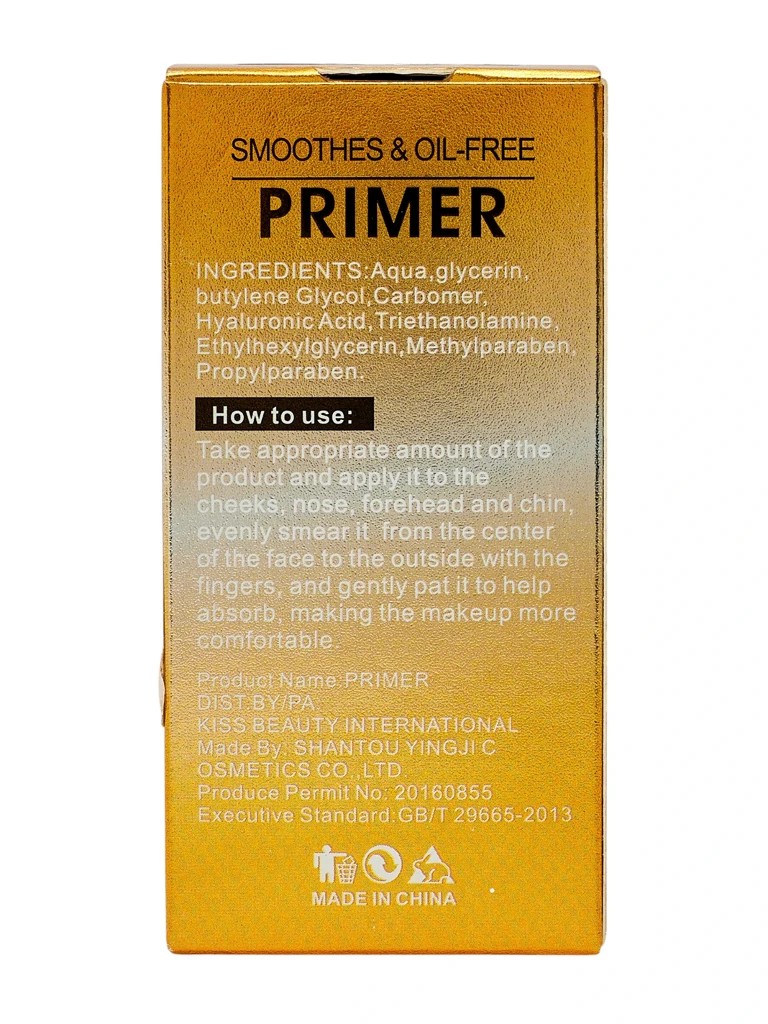 Makiažo pagrindas-primeris 24K AUKSO, glotninantis su kolagenu