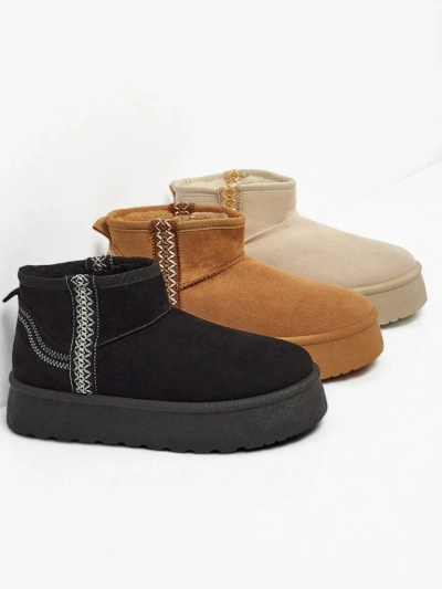 Trumpi moteriški a'la sniego batai Pravel