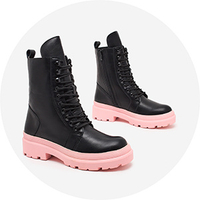 розовый || черный