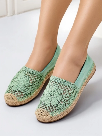 Royalfashion moterškos atvirų raštų espadrilės Verela