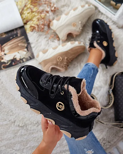 Royalfashion Женские утепленные кроссовки Caroz