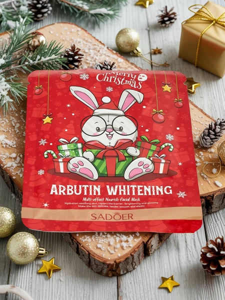 Šviesinanti lakštinė kaukė