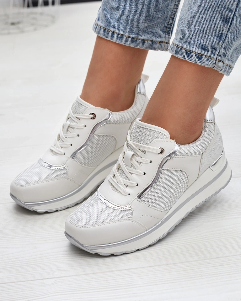 Balta moteriška sportinė avalynė Tamior- Footwear