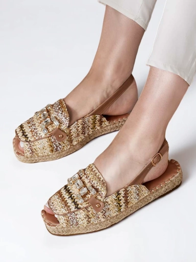 "Royalfashion" Moteriškos espadrilės atvirais pirštais