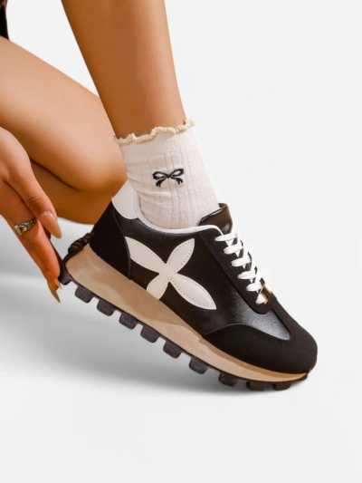 Royalfashion moterims skirti sportiniai kedai ant storesnio pado Aloqa