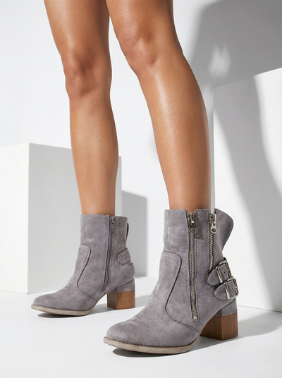 Royalfashion Декорированные ботильоны на каблуке Zerta