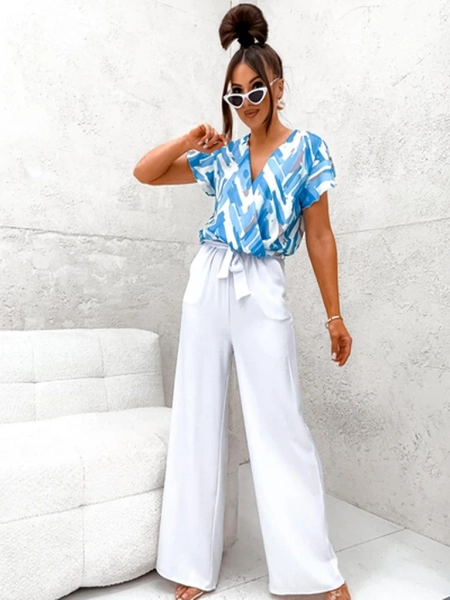 Royalfashion Ilgas moteriškas šokis su spauda