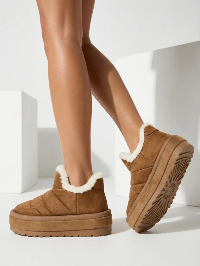 Royalfashion Moteriški Zoeno trumpi batai a'la sniego batai