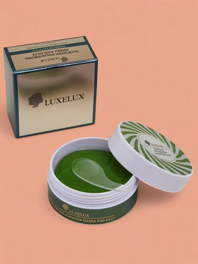 Luxelux Aloe kolageniniai pleistrai po akimis 60 vnt.