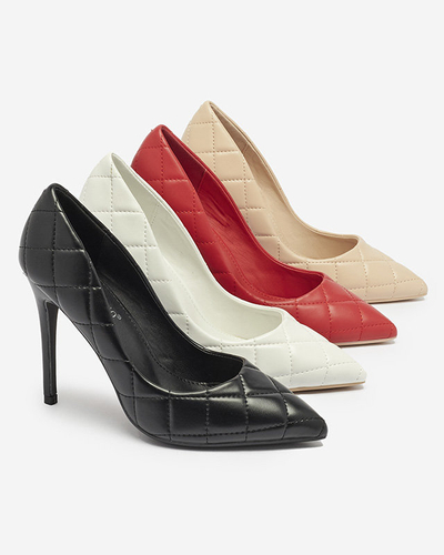 Женские стеганые туфли черного цвета Duclisa- Footwear