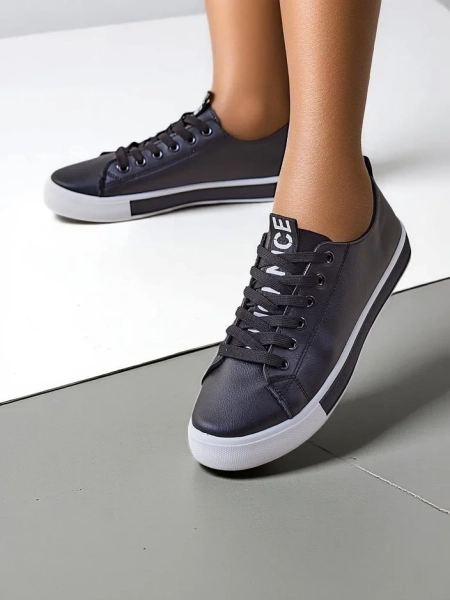 Royalfashion Moteriški ekologiškos odos sportiniai bateliai Eccola