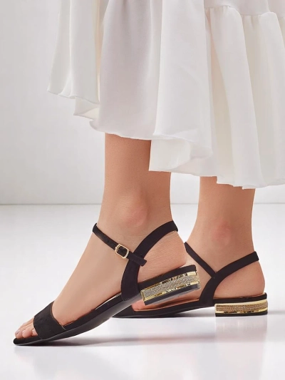Royalfashion moteriški sandalai ant plokščio pado Aronies