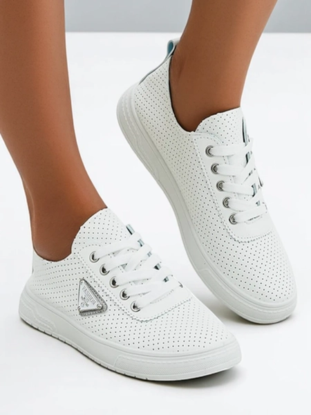 Royalfashion batų sportiniai moteriški įlace su raštu Fennie