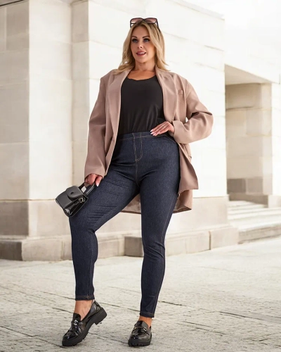 Royalfashion Женские треггинсы PLUS SIZE Брюки