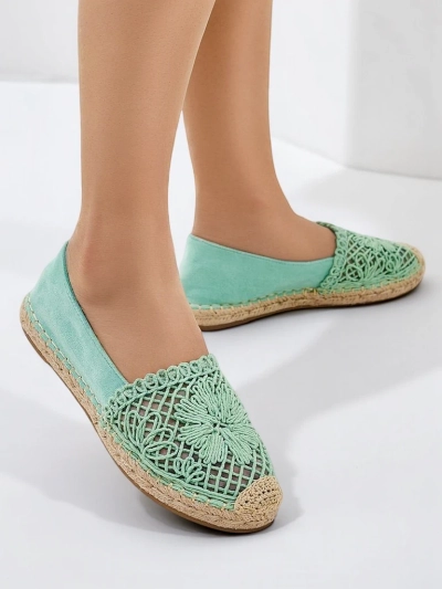 Royalfashion moterškos atvirų raštų espadrilės Verela